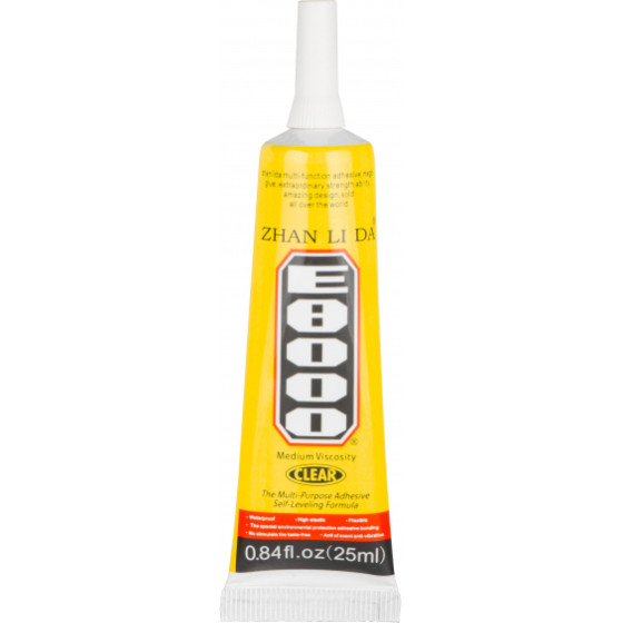 Zhanlida Universal Glue Cellphone Repair E-8000, 25ml, Clear