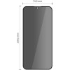 Tech-Protect Szklo Prywatyzujace Glass SPY+ 2-Pack Xiaomi 15T / 15T Pro PRIVACY