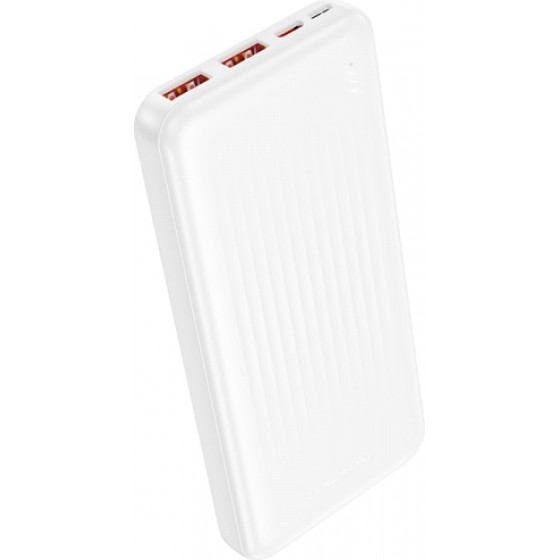 Borofone Powerbank BJ80A Clever, 10000mAh, 22.5W, Qc + PD, White