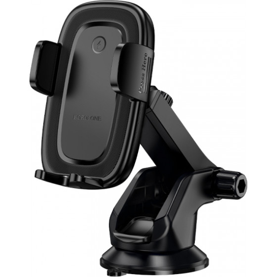 Borofone Wireless Car Charger BH223 Follower, 15W, 1.67A, Black