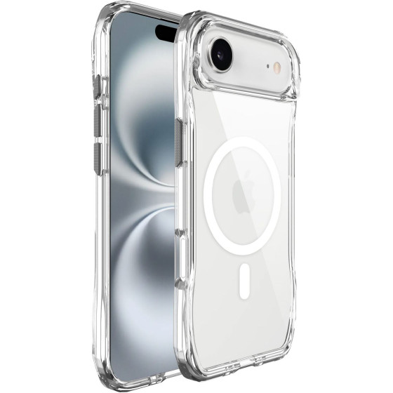 Roar Case Slim Defender Compatible With Magsafe For Iphone 17 Air transparent