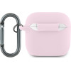 LACOSTE Liquid Silicone Croc Logo Case For Airpods 4 Pink - (LCA4SLOI)