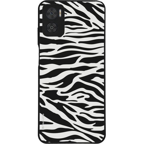 Sonique ���� Animal Print Series ��� Motorola Moto E22 4G Zebra