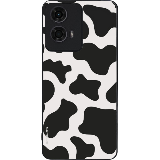 Sonique ���� Animal Print Series ��� Motorola Moto G04 4G / Moto G04s 4G / Moto G24 4G / Moto E14 4G Cow 01