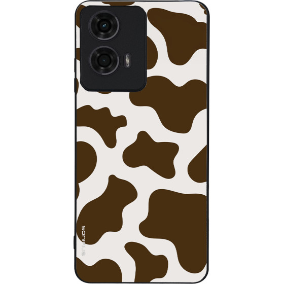 Sonique ���� Animal Print Series ��� Motorola Moto G04 4G / Moto G04s 4G / Moto G24 4G / Moto E14 4G Cow 02