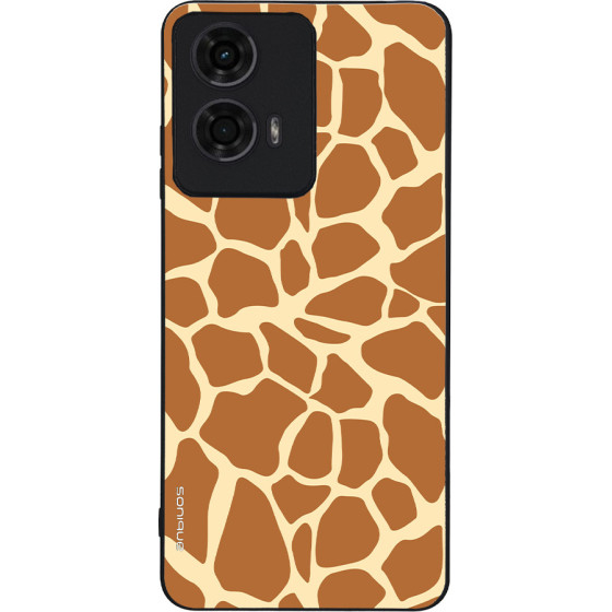 Sonique ���� Animal Print Series ��� Motorola Moto G04 4G / Moto G04s 4G / Moto G24 4G / Moto E14 4G Giraffe 02