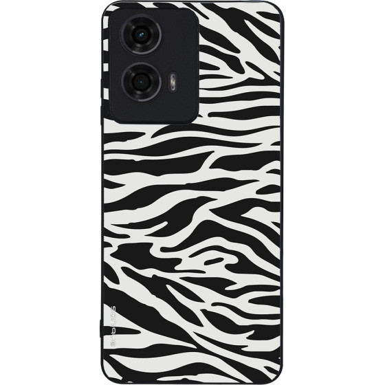 Sonique ���� Animal Print Series ��� Motorola Moto G04 4G / Moto G04s 4G / Moto G24 4G / Moto E14 4G Zebra