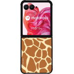 Sonique ���� Animal Print Series ��� Motorola Motorola Razr 50 Ultra Giraffe 02