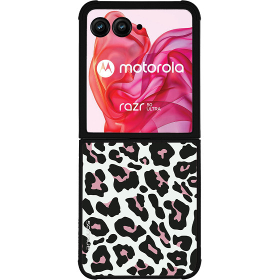 Sonique ���� Animal Print Series ��� Motorola Motorola Razr 50 Ultra Leopard 02