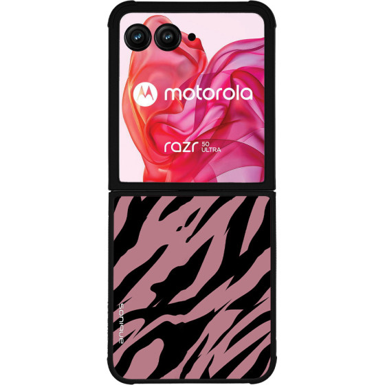 Sonique ���� Animal Print Series ��� Motorola Motorola Razr 50 Ultra Tiger 02