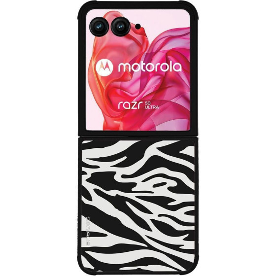 Sonique ���� Animal Print Series ��� Motorola Motorola Razr 50 Ultra Zebra