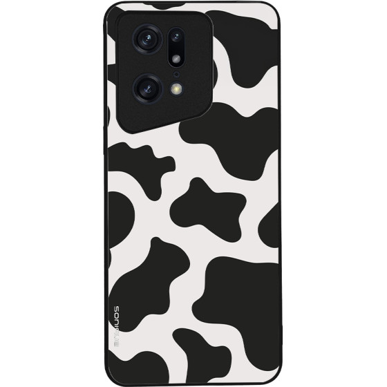 Sonique ���� Animal Print Series ��� Oppo Find X5 Pro 5G Cow 01
