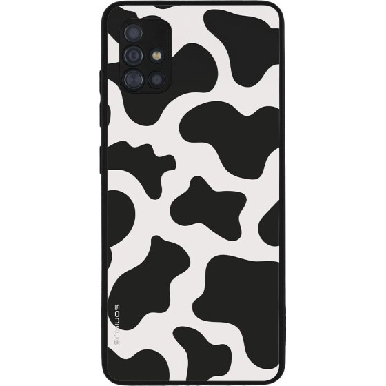 Sonique ���� Animal Print Series ��� Samsung Galaxy A51 Cow 01