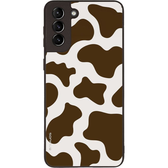 Sonique ���� Animal Print Series ��� Samsung Galaxy S21 Plus Cow 02