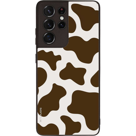 Sonique ���� Animal Print Series ��� Samsung Galaxy S21 Ultra Cow 02