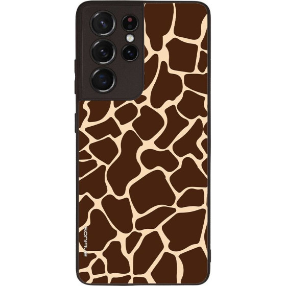 Sonique ���� Animal Print Series ��� Samsung Galaxy S21 Ultra Giraffe 01