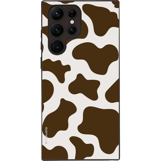 Sonique ���� Animal Print Series ��� Samsung Galaxy S22 Ultra Cow 02