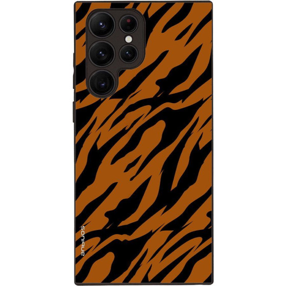 Sonique ���� Animal Print Series ��� Samsung Galaxy S22 Ultra Tiger 01