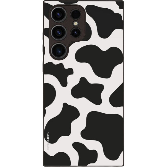 Sonique ���� Animal Print Series ��� Samsung Galaxy S23 Ultra Cow 01