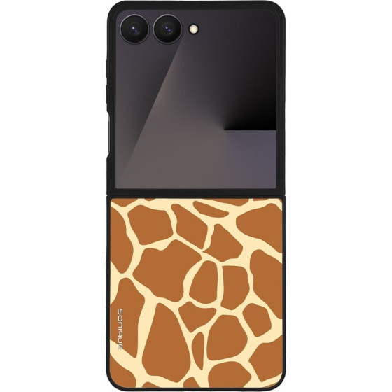 Sonique ���� Animal Print Series ��� Samsung Galaxy Z Flip 7 Giraffe 02