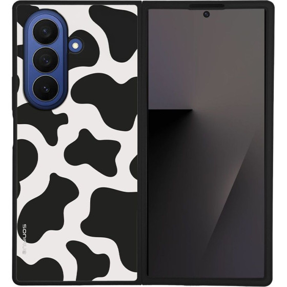 Sonique ���� Animal Print Series ��� Samsung Galaxy Z Fold 7 Cow 01
