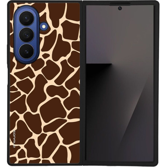 Sonique ���� Animal Print Series ��� Samsung Galaxy Z Fold 7 Giraffe 01