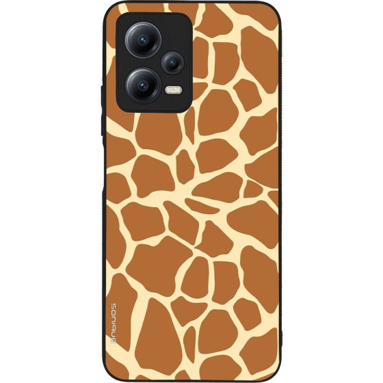 Sonique ���� Animal Print Series ��� Xiaomi Redmi Note 12 5G / Poco X5 5G Giraffe 02
