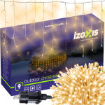 Izoxis 100LED outdoor lights 4m 26858 - (18682-0)