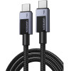 Ugreen USB-C To USB-C Cable L524 Pd 60W 2m Gray - (55775)