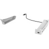 iPega P5S008 Horizontal Stand With Usb Hub For PS5 Slim/PS5 Pro White - (PG-P5S008)