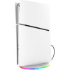 iPega P5S035SA Vertical Stand (2xUSB-A) With Rgb For PS5 Slim/PS5 Pro White - (PG-P5S035SA)