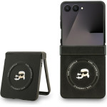 Karl Lagerfeld Karl&Choupette Pins Magsafe Case For Samsung Galaxy Z Flip7 Black - (KLHMZF7PSMLRKCK)