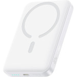 Baseus Enerfill FM11 Ultra-Mini 10000mAh 22.5W Magsafe Compatible Power Bank With Simple USB-C 20V/3A 30cm Cable - White - (P1008210E213-00)