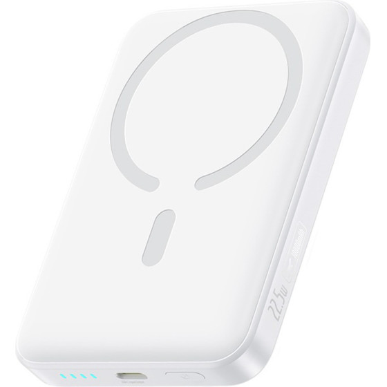 Baseus Enerfill FM11 Ultra-Mini 10000mAh 22.5W Magsafe Compatible Power Bank With Simple USB-C 20V/3A 30cm Cable - White - (P1008210E213-00)