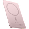 Baseus Picogo AM41 5000mAh 20W Ultra-Slim Power Bank Magsafe Compatible With Simple USB-C 60W 30cm Cable - Pink - (P1007680C453-00)