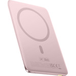 Baseus Picogo AM41 5000mAh 20W Ultra-Slim Power Bank Magsafe Compatible With Simple USB-C 60W 30cm Cable - Pink - (P1007680C453-00)