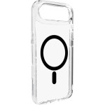 Puro Lite Mag TPU+Pc Case Compatible With Magsafe For Iphone 17 Air - Transparent With Black Ring - (PUIPC1766LITEMBLK)