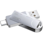 XO Design USB-A 3.0 / USB-C Flashdrive DK03, 32Gb