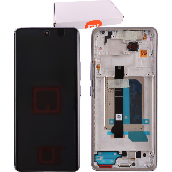 Xiaomi Redmi Note 14 Pro Plus 5G ����� + Touch Screen + Lens + Frame Purple Original Service Pack - (5600180O16U00)
