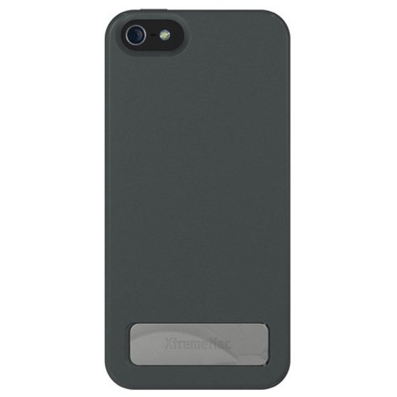 XTREMEMAC VIEWING STAND CASE ��� IPHONE 5/5S/SE GUN METAL �����