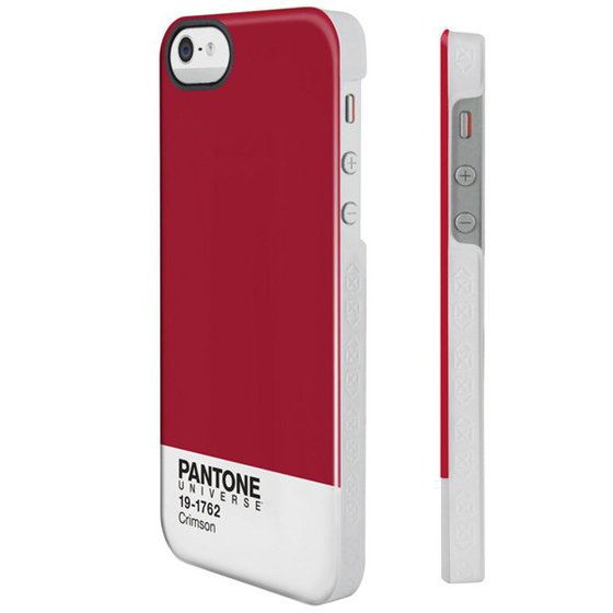 ������� ������ PANTONE UNIVERSE 19-1762 CRIMSON ��� IPHONE 5/5S