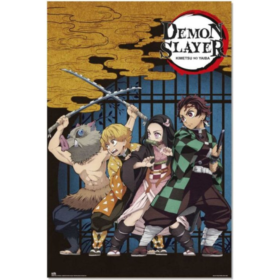 ERIK Demon Slayer Kimetsu no Yaiba The House of Drums poster - (8435747810438)