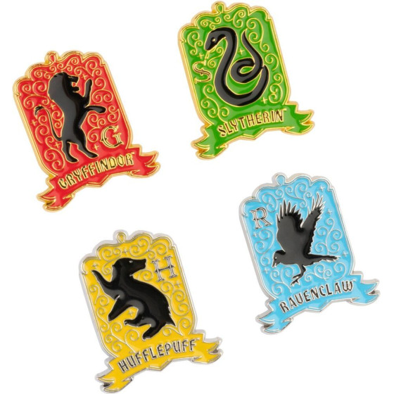 ERIK Harry Potter Hogwarts 4 pin set - (8435497297909)