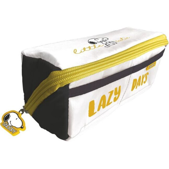 ERIK Snoopy Lazy Days double pencil case - (8435747808190)