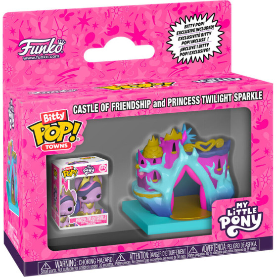 FUNKO Bitty POP Town figure My Little Pony Castle of Friendship and Princess Twilight Sparkle - (889698895842)