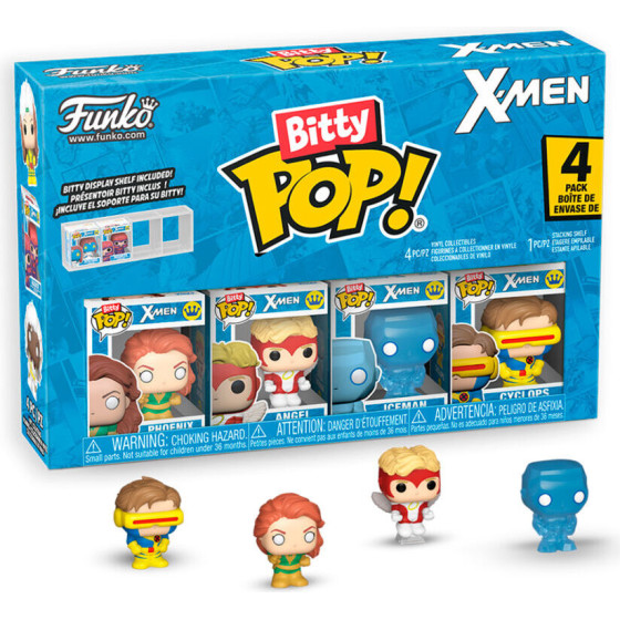 FUNKO Blister 4 figures Bitty POP Marvel X-Men Jean Grey - (889698913911)