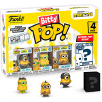 FUNKO Blister 4 figures Bitty POP Minions - (889698730358)