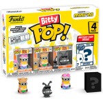 FUNKO Blister 4 figures Bitty POP Minions Series 4 - (889698730389)