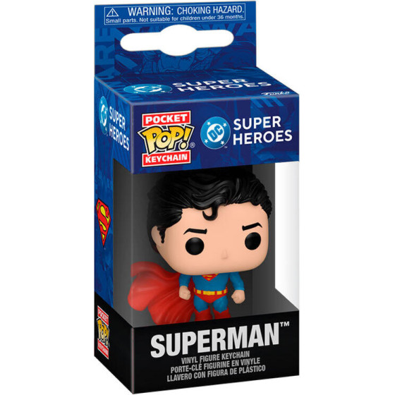 FUNKO Pocket POP Keychain DC Comics Superman - (889698863766)