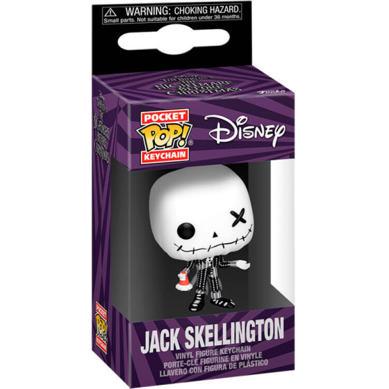 FUNKO Pocket POP Keychain Disney Nightmare Before Christmas Jack Skellington - (889698861519)